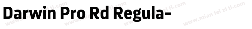 Darwin Pro Rd Regula字体转换